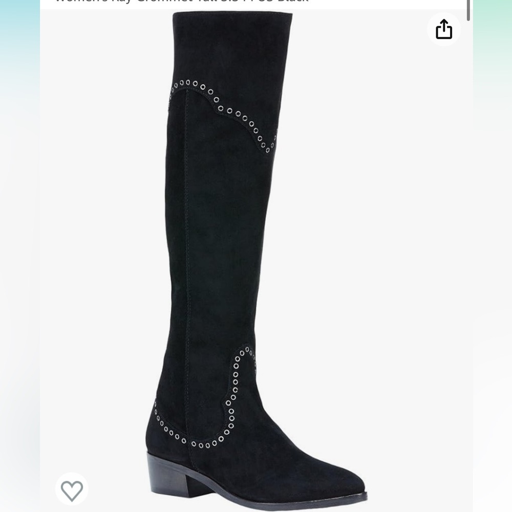 NWOT Frye Suede Boots Black - Picture 8 of 16